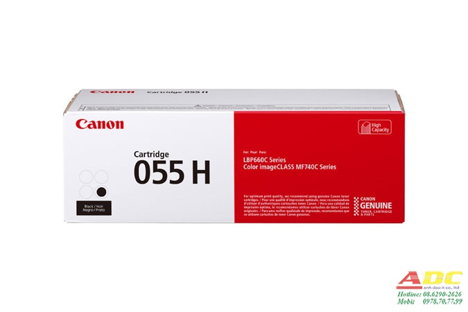 Mực in Canon 055H Black Toner Cartridge